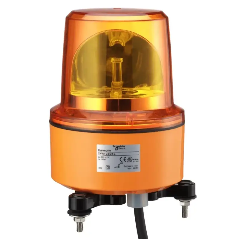 Utolsó esély Schneider XVR13B04L Harmony XVR forgútükrös jelzőfény, LED-es, Ø130, IP66, piros, 24VAC/DC