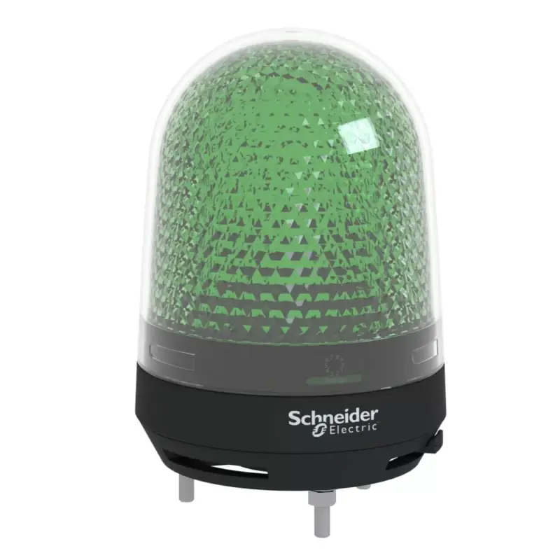 Schneider XVR3M03S Harmony XVR forgófényű jelzőegység, LED-es, Ø100, IP23, zöld, berregővel, 100-230VAC Kihagyhatatlan ajánlat