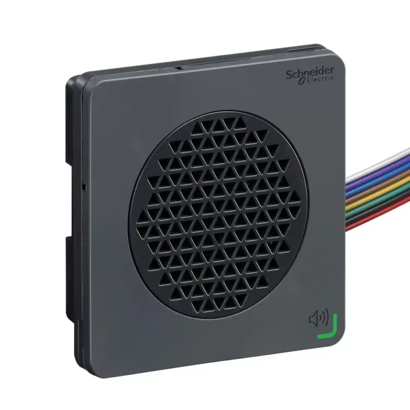 Schneider XVSV7BBP 72x72 elektromos hangjelző, PNP 24 VDC, fekete Prémium
