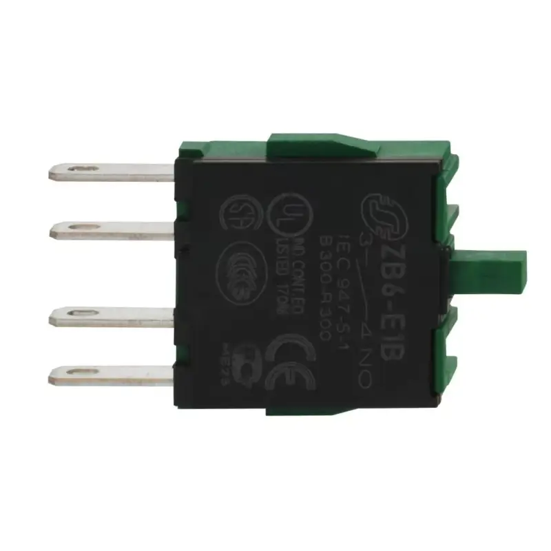 Biztonságos fizetés Schneider ZB6E1B Harmony XB6 Érintkezőblokk 1 NO, ezüstözött