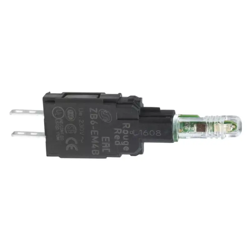 Végkiárusítás Schneider ZB6EM4B Harmony XB6 LED-es jelzőlámpa aljzat piros