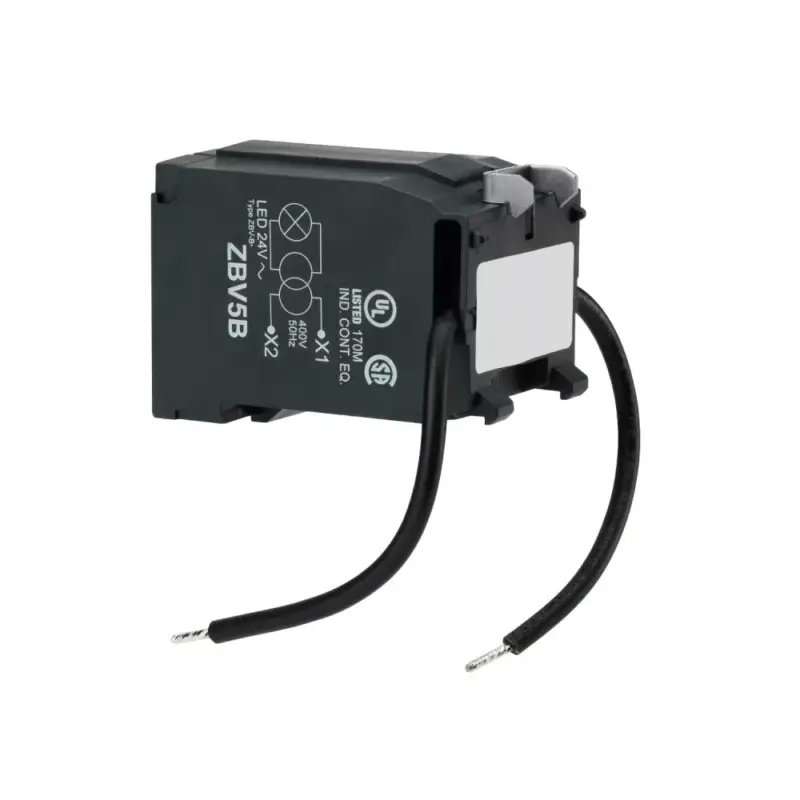 Schneider ZBV5B Harmony transzformátor blokk LED modulos jezőlámpához, 400/24VAC Expressz szállítás
