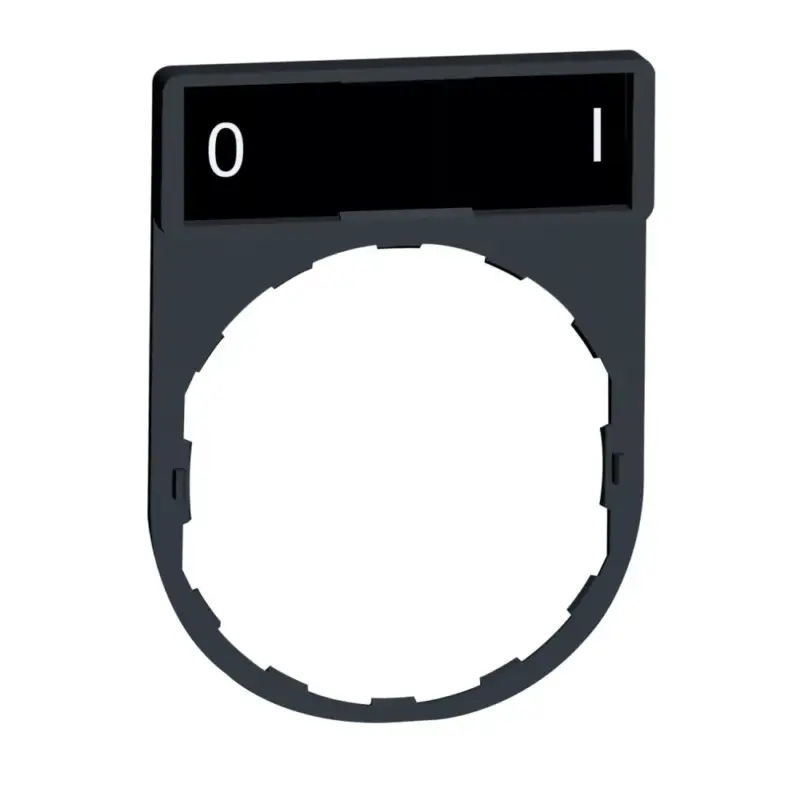 Schneider ZBY2178 Harmony címketartó 30x40 mm, Ø22 készülékekhez, 8x27 mm felirati címkével, O-I Biztonságos vásárlás