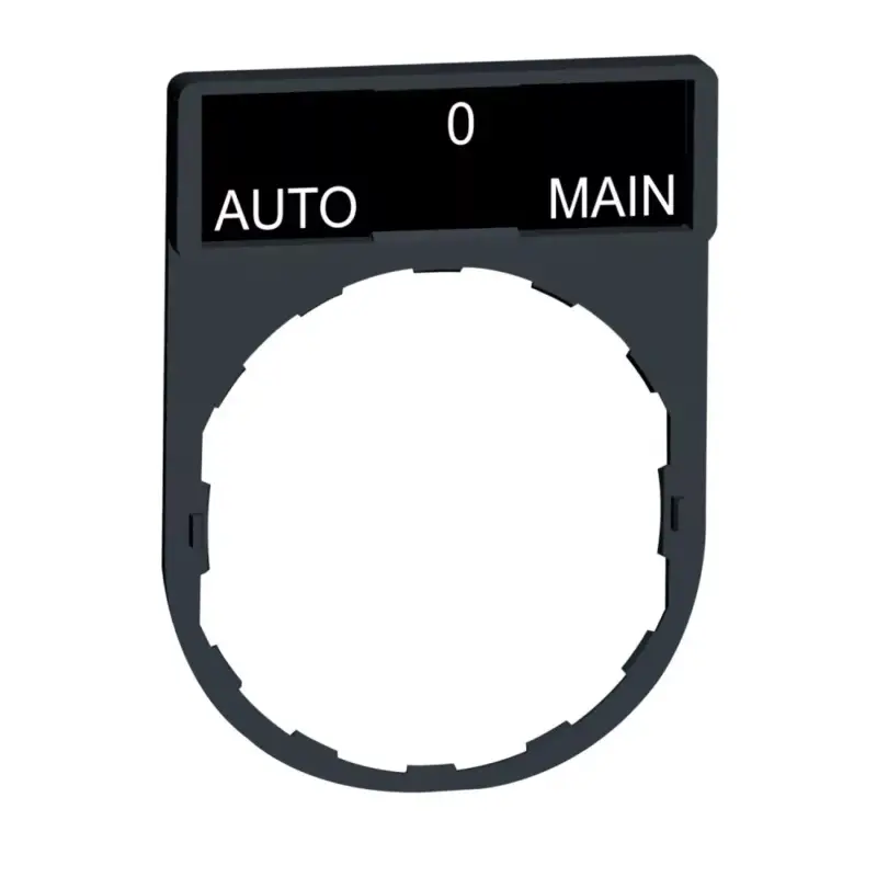 Schneider ZBY2185 Harmony címketartó 30x40 mm, Ø22 készülékekhez, 8x27 mm felirati címkével, AUTO-O-MAIN Vedd meg online
