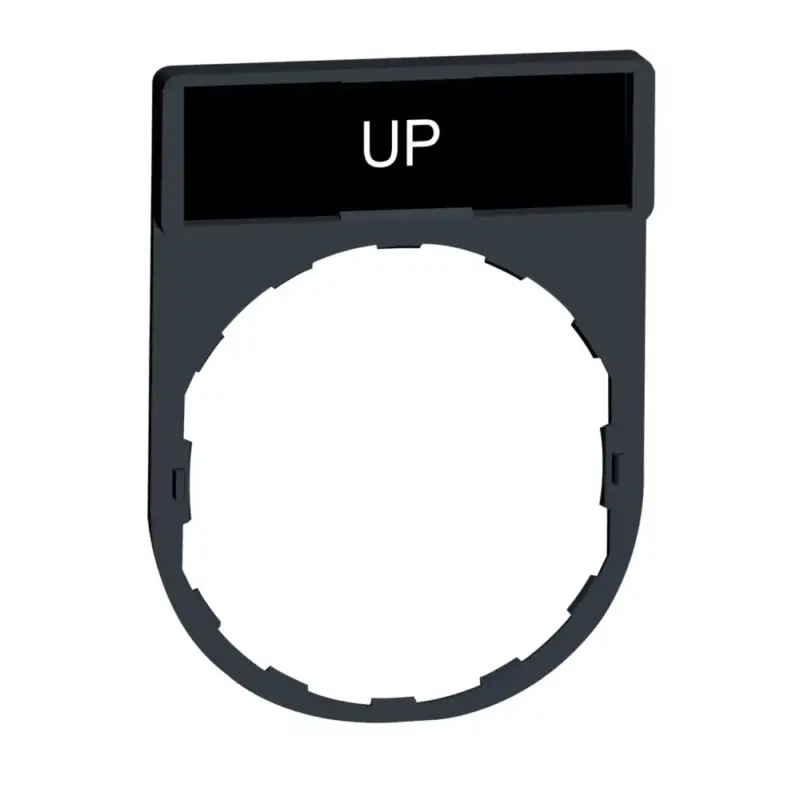 Árcsökkenés Schneider ZBY2307 Harmony címketartó 30x40 mm, Ø22 készülékekhez, 8x27 mm felirati címkével, UP