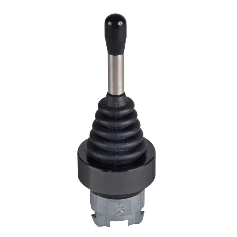 Kedvezményes ár Schneider ZD4PA127 Harmony XD4 fém joytick fej, Ø22, 2 irányú, 54mm hosszú kar, fekete test