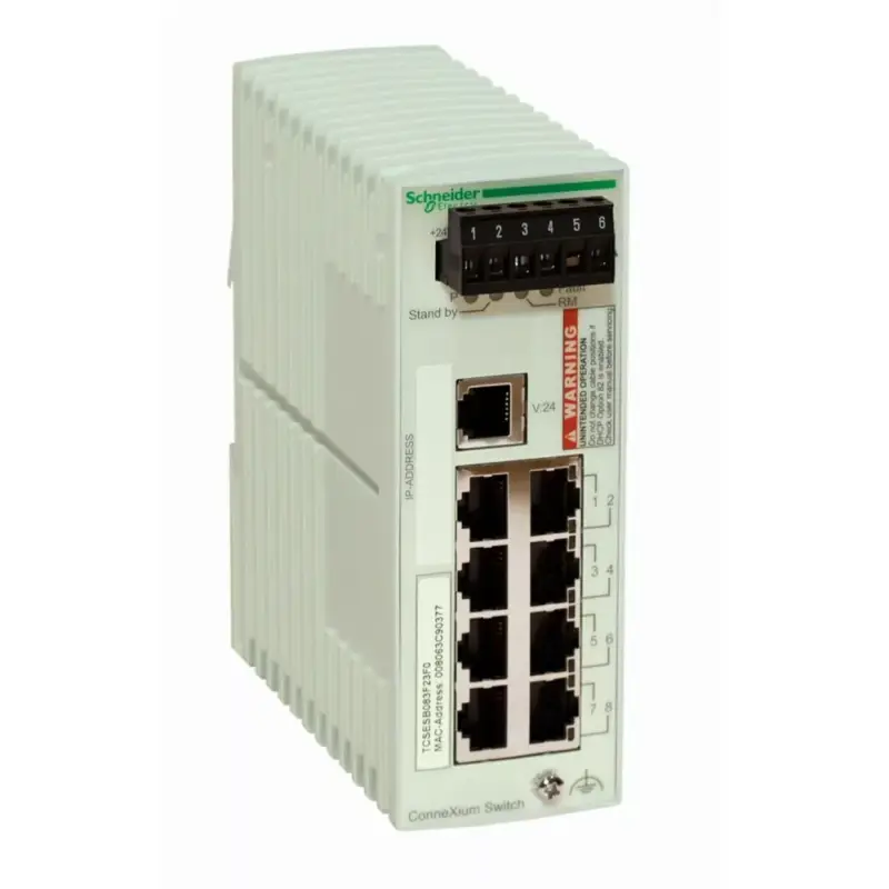 Exkluzív ajánlat Schneider TCSESB083F23F0 Connexium Basic kommunikációs elosztó