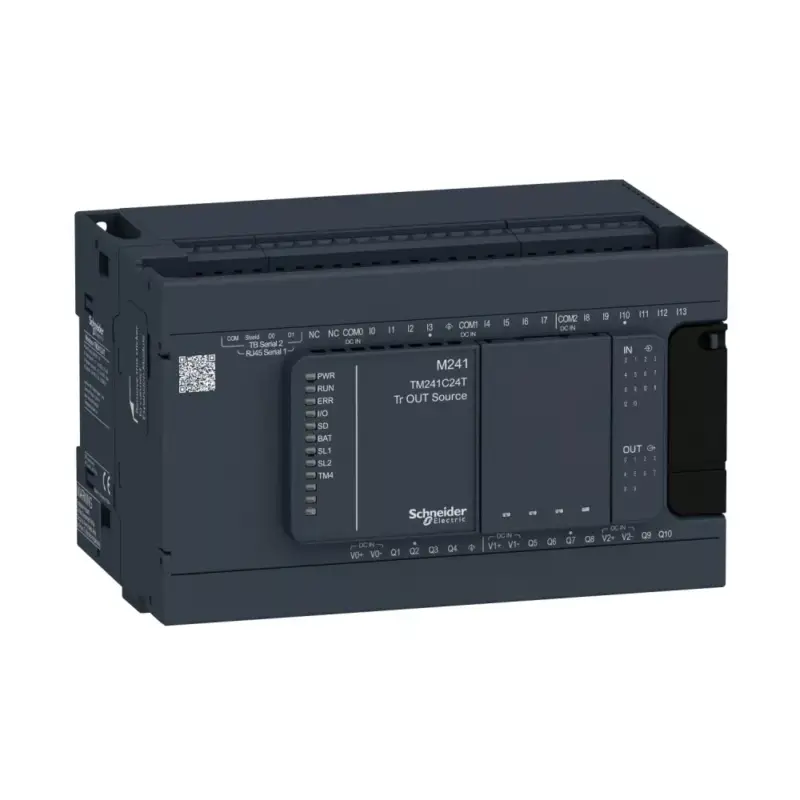 Exkluzív ajánlat Schneider TM241C24T M241 vez.-24IO TR.SOURCE