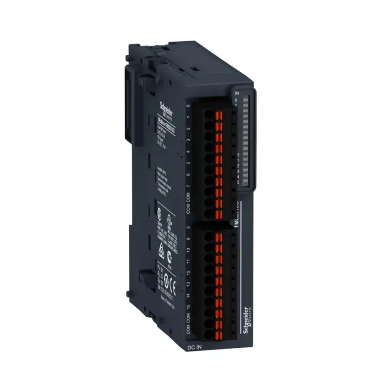 Schneider TM3DI16G Bővítő modul TM3-16 DI Rugós Gyors kiszállítás