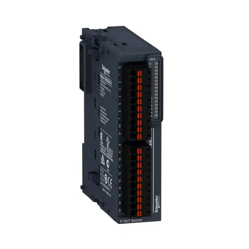 Legjobb ár Schneider TM3DQ16TG Bővítő modul TM3-16 DO TR.SOURCE Rugós