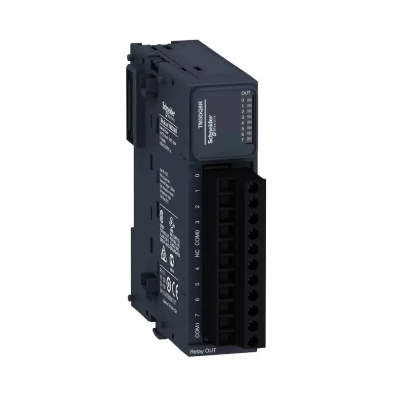 Ajánlat Schneider TM3DQ8R Bővítő modul TM3-8 DO relés
