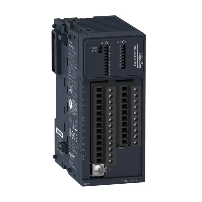 Schneider TM3XFHSC202 TM3 Expert modul, nagysebességű számláló (HSC), 10I-8O, eseménykezelő, csavaros Azonnali szállítás