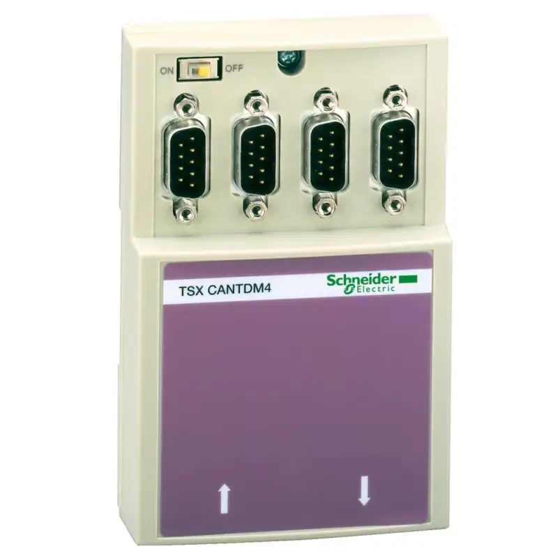 Kedvezményes ár Schneider TSXCANTDM4 Csatlakozó, TAP, CANopen, 4x9DSUB