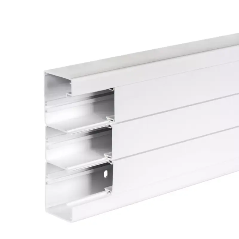 Ne maradj le Schneider ISM10500P OPTILINE 45 kábelcsatorna fedéllel 185x55 mm, műanyag, polárfehér