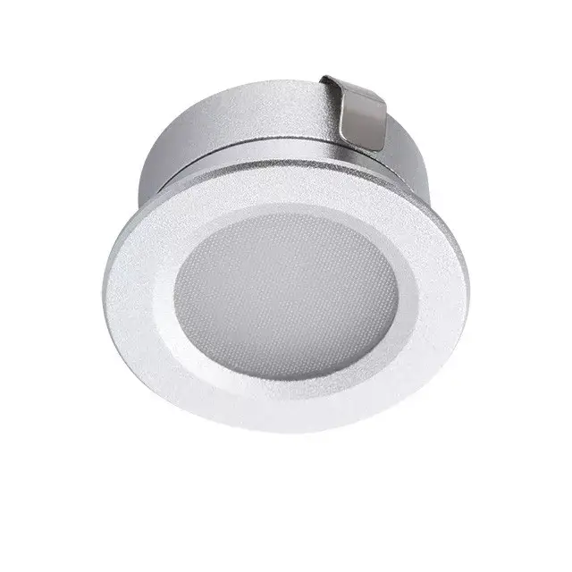 Kanlux 23520 IMBER ezüst dekorációs led, süllyesztett lámpa LED SMD IP65 neutrál fehér 1W 40lm (Kanlux 23520) Újdonság