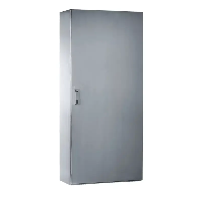 Schneider NSYSMX18840 Spacial SMX rozsdamentes acél AISI 304L álló szekrény, Teli ajtóval, 1800x800x400, IP55, szerelőlap nélkül Legkelendőbb