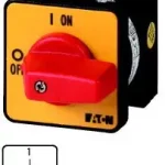 Eaton 009046 T0-1-102/E-RT Be-Ki kapcsoló VÉSZ-KI 2p 20A beépíthető Korlátozott ajánlat