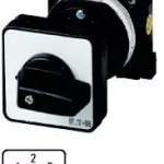 Kiárusítás Eaton 076819 T0-2-8242/Z Vezérl. fokozatkapcsoló 1p 20A közéépíthető