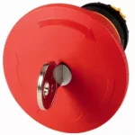 Expressz kézbesítés Eaton 121469 M22-PVS60P-MS1 Kulcsos VÉSZ-KI gomba 60mm, MS1 zár