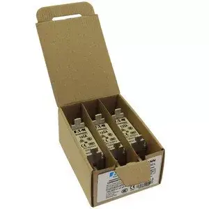 Eaton 125NHG01B NH FUSE 125A 500V GG/GL SIZE 01 NH-betét 125A, DIN 01 méret, 500V AC, gG/gL Gyors szállítás