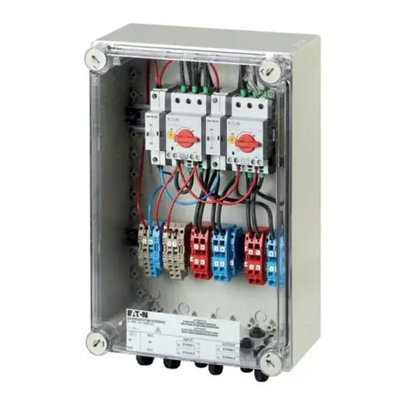 Különleges ajánlat Eaton 168098 SOL30X2-SAFETY-MC4-U(230V50HZ) PV tűzvédelmi DC szak.kapcs. 30A, 2xMC4/2xMC4