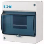 Legnépszerűbb Eaton 177075 MINI-6-ST Kis tokozat IP30, 6 TE, átl.ajtóval, fehér, +PE/N