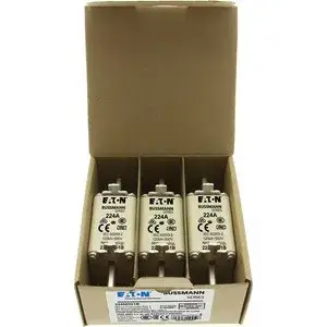 Eaton 224NHG1B NH FUSE 224A 500V GG/GL SIZE 1 NH-betét 224A, DIN 1 méret, 500V AC, gG/gL Azonnal elérhető
