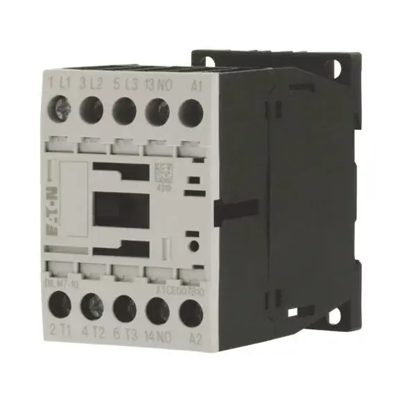 Eaton 276565 DILM7-10(24VDC) Teljesítmény kontaktor, 3kW/400V, DC Rendeld meg most