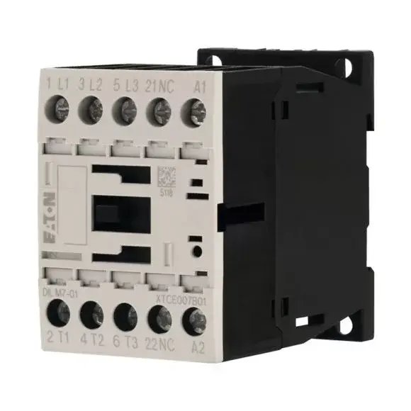 Árengedmény Eaton 276601 DILM7-01(48VDC) Teljesítmény kontaktor, 3kW/400V, DC