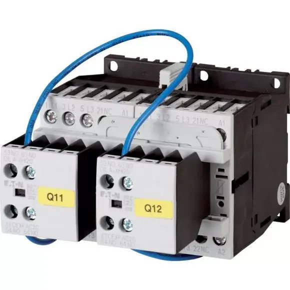 Azonnali szállítás Eaton 278083 DIULM9/21(110V50HZ,120V60HZ) Irányváltó kontaktor, 4kW/400V, AC