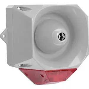 Werma 44111055 Flash/Sounder WM 32 tne 9-60VDC GY/RD Vedd meg most
