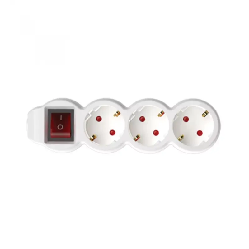 Gyors kiszállítás HOME NV 3K-3/WH/1,5 3as elosztó kapcs 3m, 3x1,5mm2, fehér ( NV 3K-3/WH/1,5 )