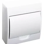 Népszerű Tracon EDFKN-8/1 Műanyag kiselosztó, 8 modul, 1 sor, teli ajtóval, IP40, falon kívüli