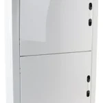 Biztonságos vásárlás Tracon EDFKSN-18/4 Műanyag kiselosztó, 72 modul, 4 sor, teli sík ajtóval, IP40, falon kívüli