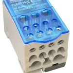 Tracon FLSO150 Fővezetéki leágazó sorkapocs nyitható fedéllel 1×150(120)mm2/5×16(10),4×25(16),2×35(25)mm2, 1000VAC/DC,400A Szuper akció