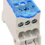 Tracon FLSO50 Fővezetéki leágazó sorkapocs nyitható fedéllel 1×50(35)mm2 / 6×25(16)mm2, 1000VAC/DC, 125A Vásárlói kedvenc