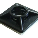 Rendeld meg most Tracon TALP191 Öntapadós/csavarozható, 4oldalt fűzhető kötegelő talp,fekete 20×20mm, d=2,9mm, PA6.6