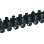Expressz kézbesítés Tracon SF15A-U Flexibilis sorozatkapocs, U profil, 12 tag, fekete 10mm2, 450VAC, 50A, PE
