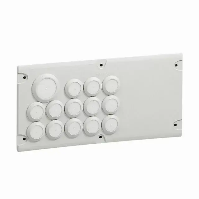 Végkiárusítás Legrand 036496 Cabstop kábelbevezető lap 30 bemenet + 98x145 tömör felület ( Legrand 036496 )