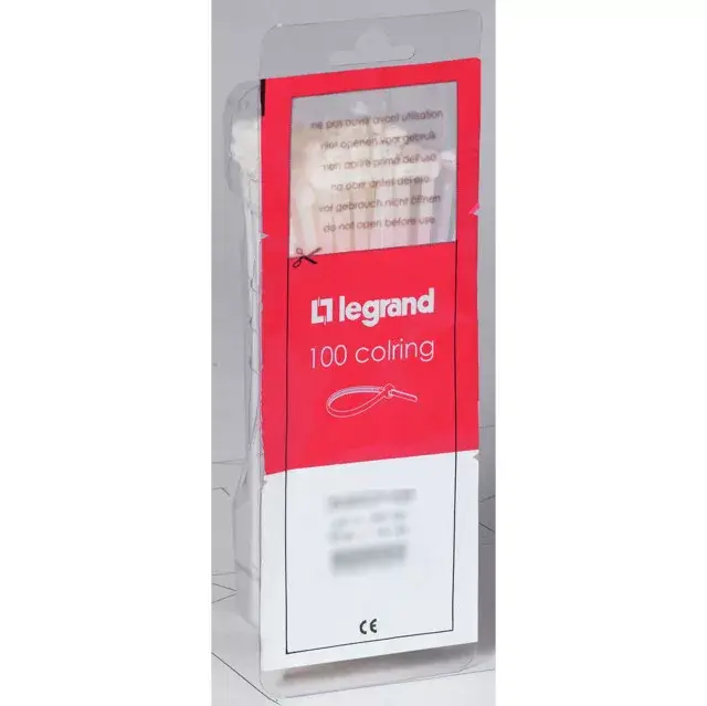 Legrand 032063 Colring 4,6x180 színtelen vezetékkötegelő ( Legrand 032063 ) Csak ma