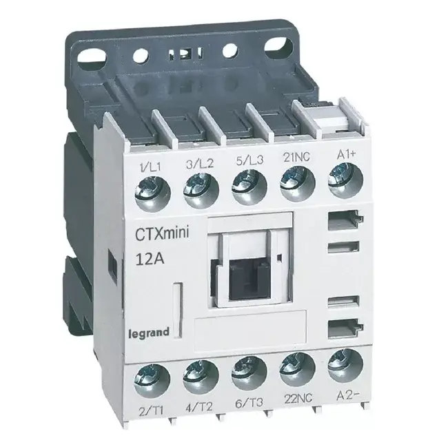 Kihagyhatatlan ajánlat Legrand 417051 CTX3 Mini ip. mágneskapcs. 3P 12A 1NY 24V DC ( Legrand 417051 )