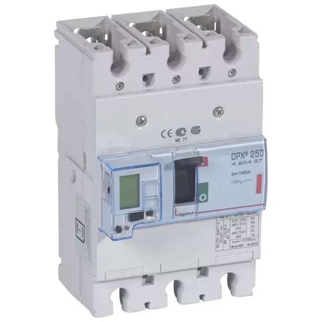 Kiárusítás Legrand 420437 DPX3 250 160A 3P S2+M 36kA kompakt megszakító ( Legrand 420437 )