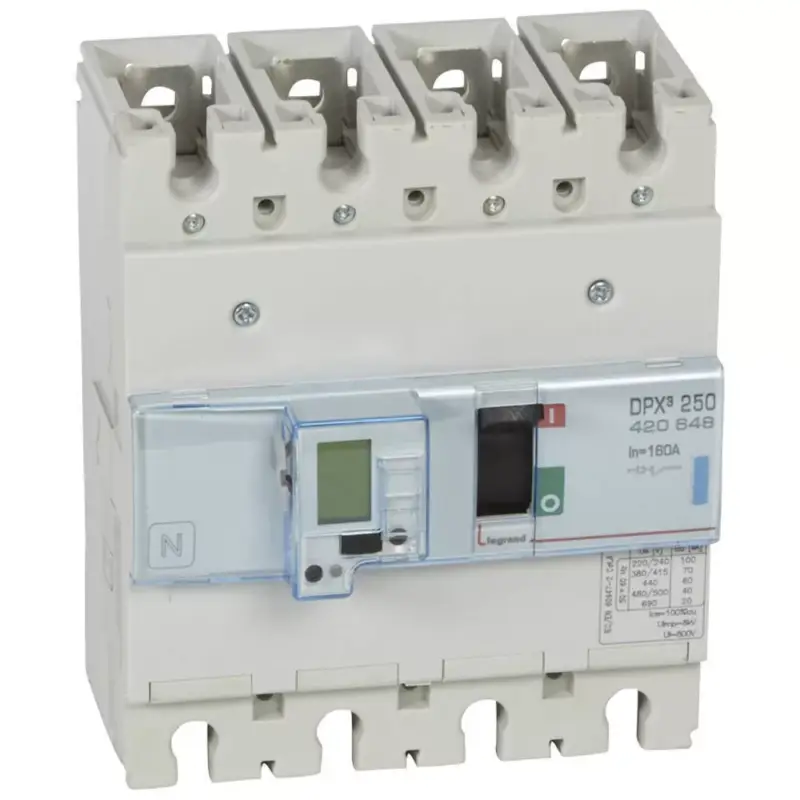 Biztonságos vásárlás Legrand 420707 DPX3 250 160A 4P SG 70kA kompakt megszakító ( Legrand 420707 )