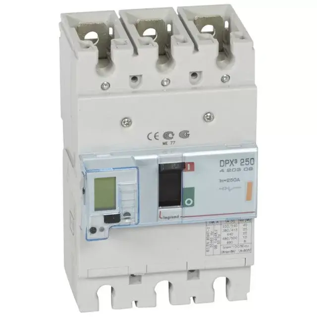 Biztonságos vásárlás Legrand 420309 DPX3 250 250A 3P S2 25kA kompakt megszakító ( Legrand 420309 )