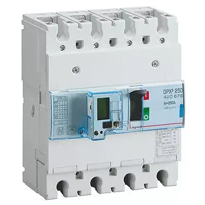 Kiárusítás Legrand 420679 DPX3 250 250A 4P S2+M 70kA kompakt megszakító ( Legrand 420679 )