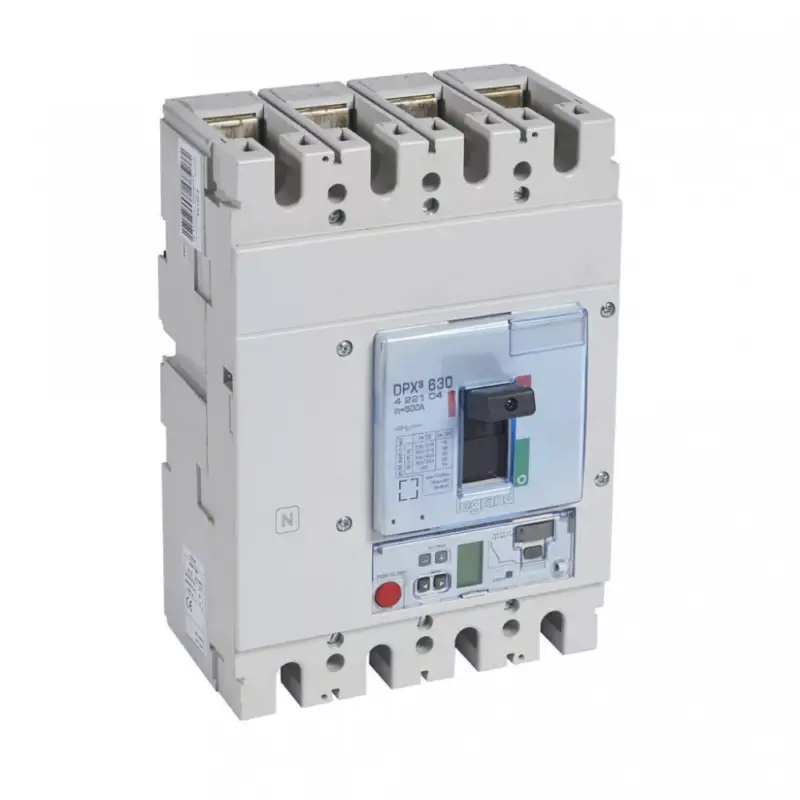 Legjobb ár Legrand 422104 DPX3 630 kompakt megszakító S2+mérés 4P 500A 36kA ( Legrand 422104 )