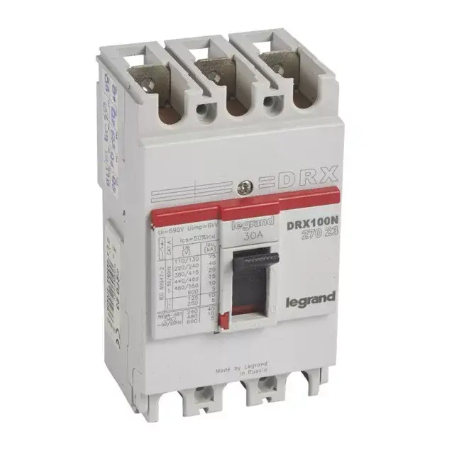 Legrand 027023 DRX100 3P 20 kA 30A t.m. kompakt megszakító ( Legrand 027023 ) Vedd meg online
