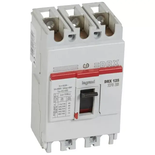 Bestseller Legrand 027026 DRX100 3P 20 kA 60A t.m. kompakt megszakító ( Legrand 027026 )