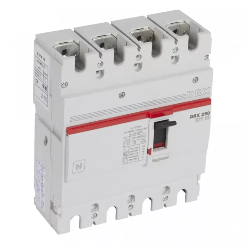 Legrand 027110 DRX250 4P 18 kA 225A t.m. kompakt megszakító ( Legrand 027110 ) Azonnal elérhető