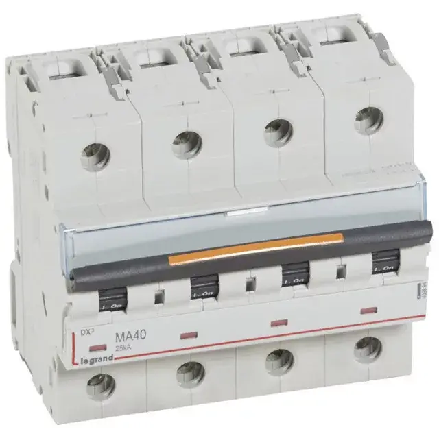 Akciós ár Legrand 409894 DX3 kismegszakító 25kA 4P 400V~ MA40 ( Legrand 409894 )